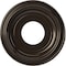 Ekena Millwork Traditional PVC Medallion (Canopies up to 5 1/2"), 10"OD x 3 1/2"ID x 1 1/8"P, Metallic Rustic Mist CMP10TRERU - alternate 1
